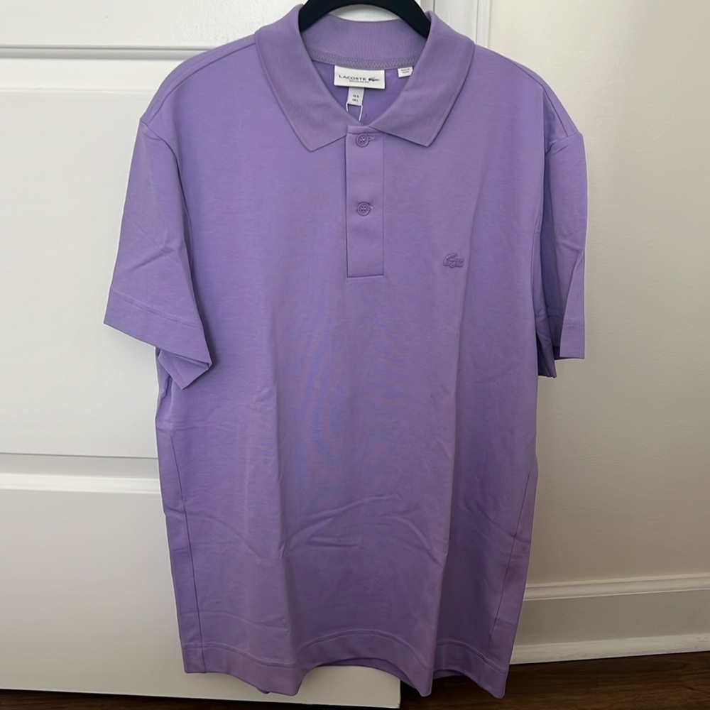Lacoste Purple Polo Regular fit